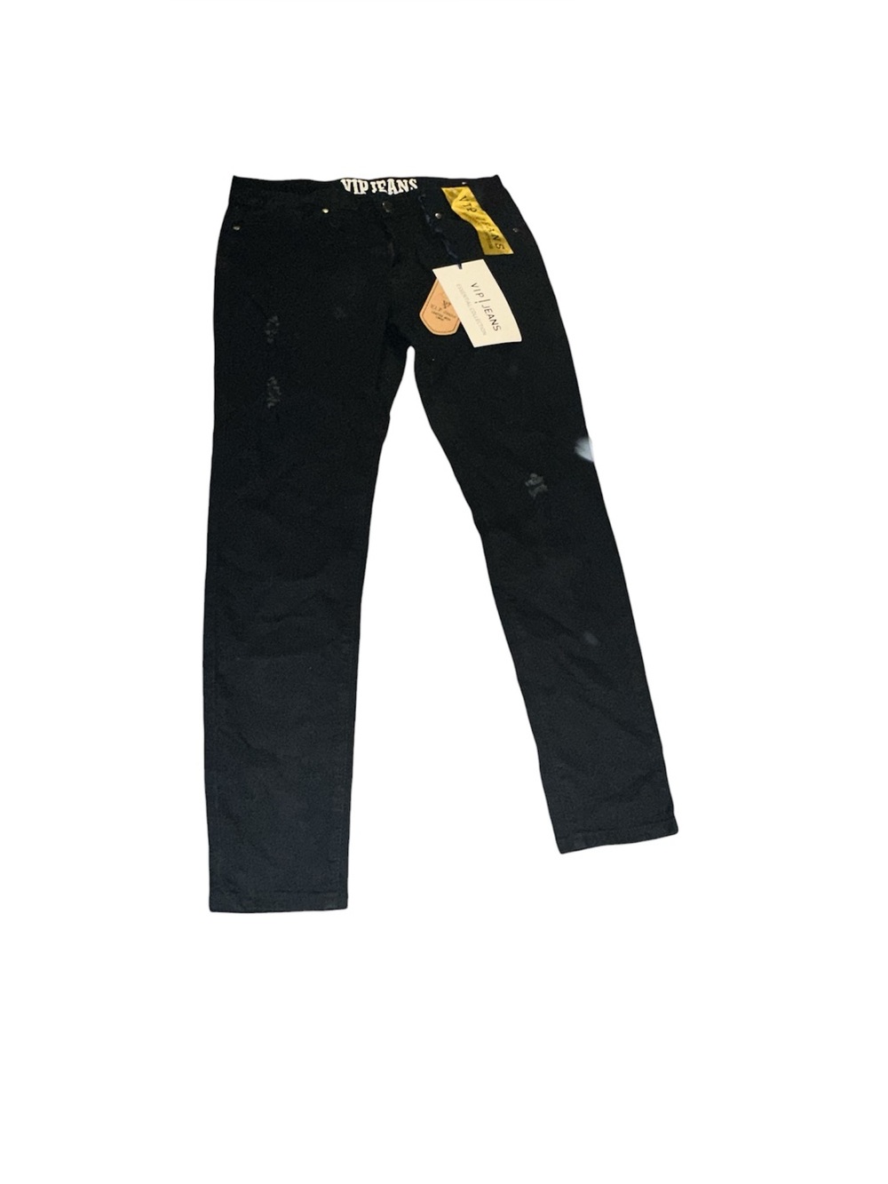 NWT VIP Black Skinny Jeans with Branded Waistband - Picture 12 of 13